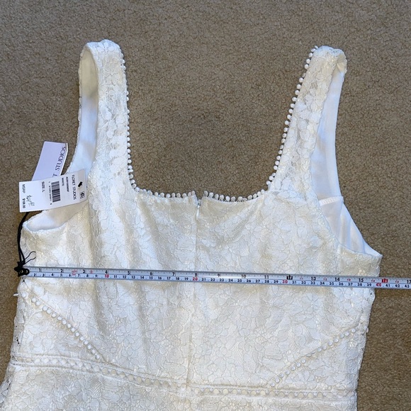 💍 🆕 NWT Ivory Lace Dress - Bridal - Floret Studios (Nordstrom) - Picture 4 of 8